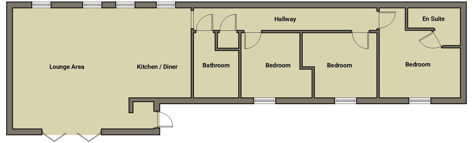 Cob Barn, Cob Lane, Tenby floorplan