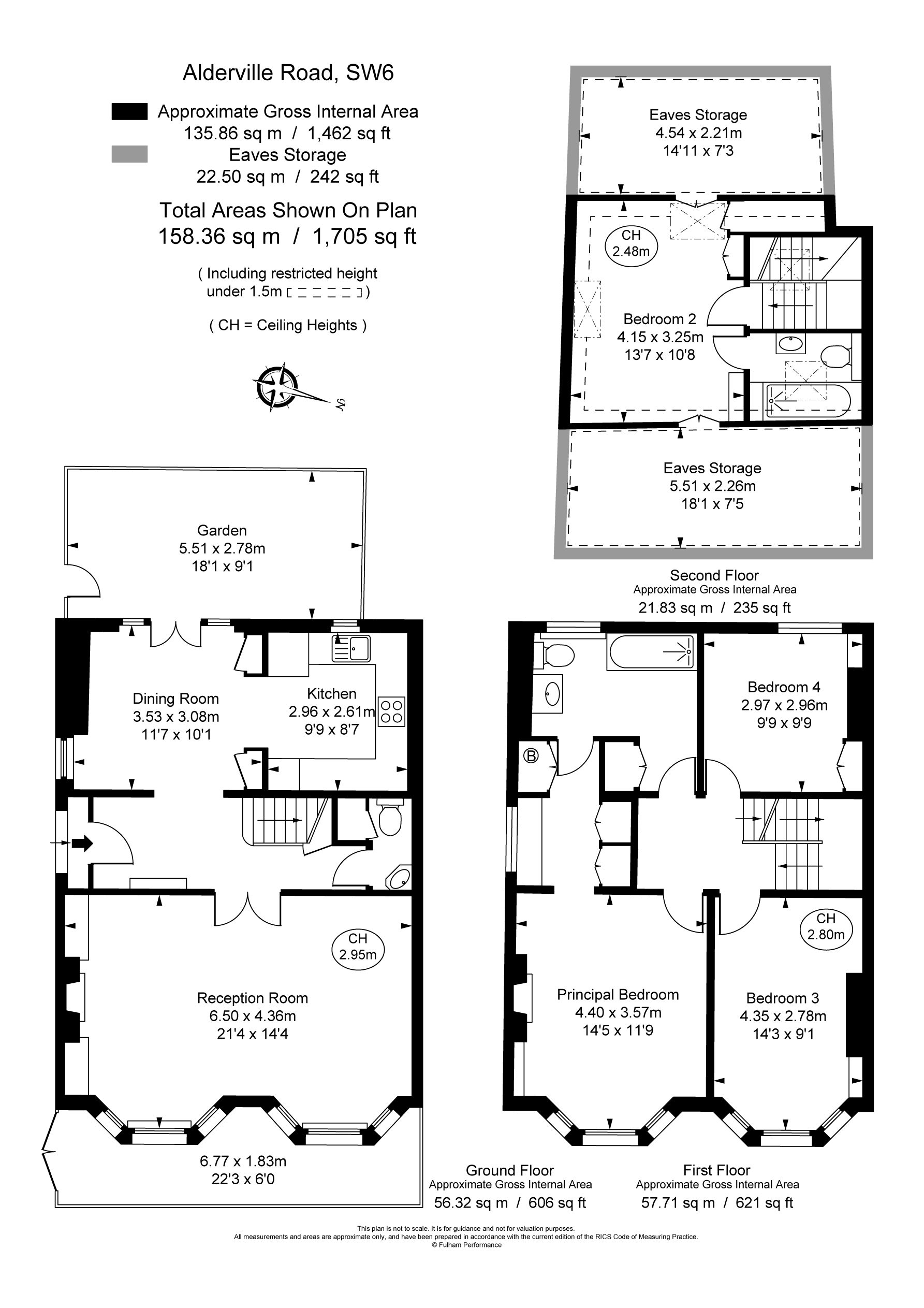 31, Alderville Road, London floorplan