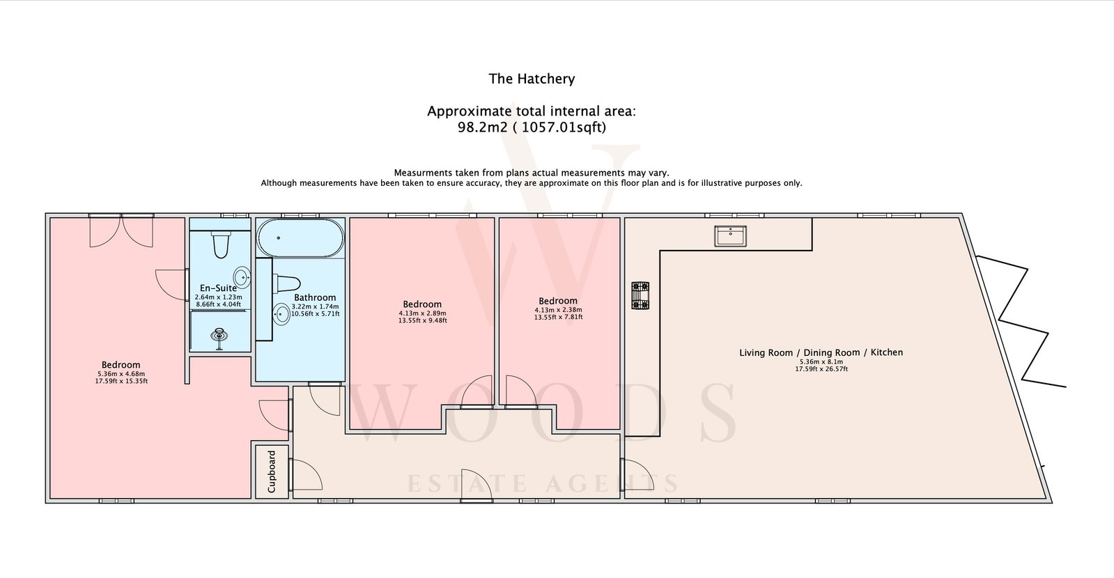 Barn 8, Woods Farm, TN15, Gravesend Road, Sevenoaks floorplan