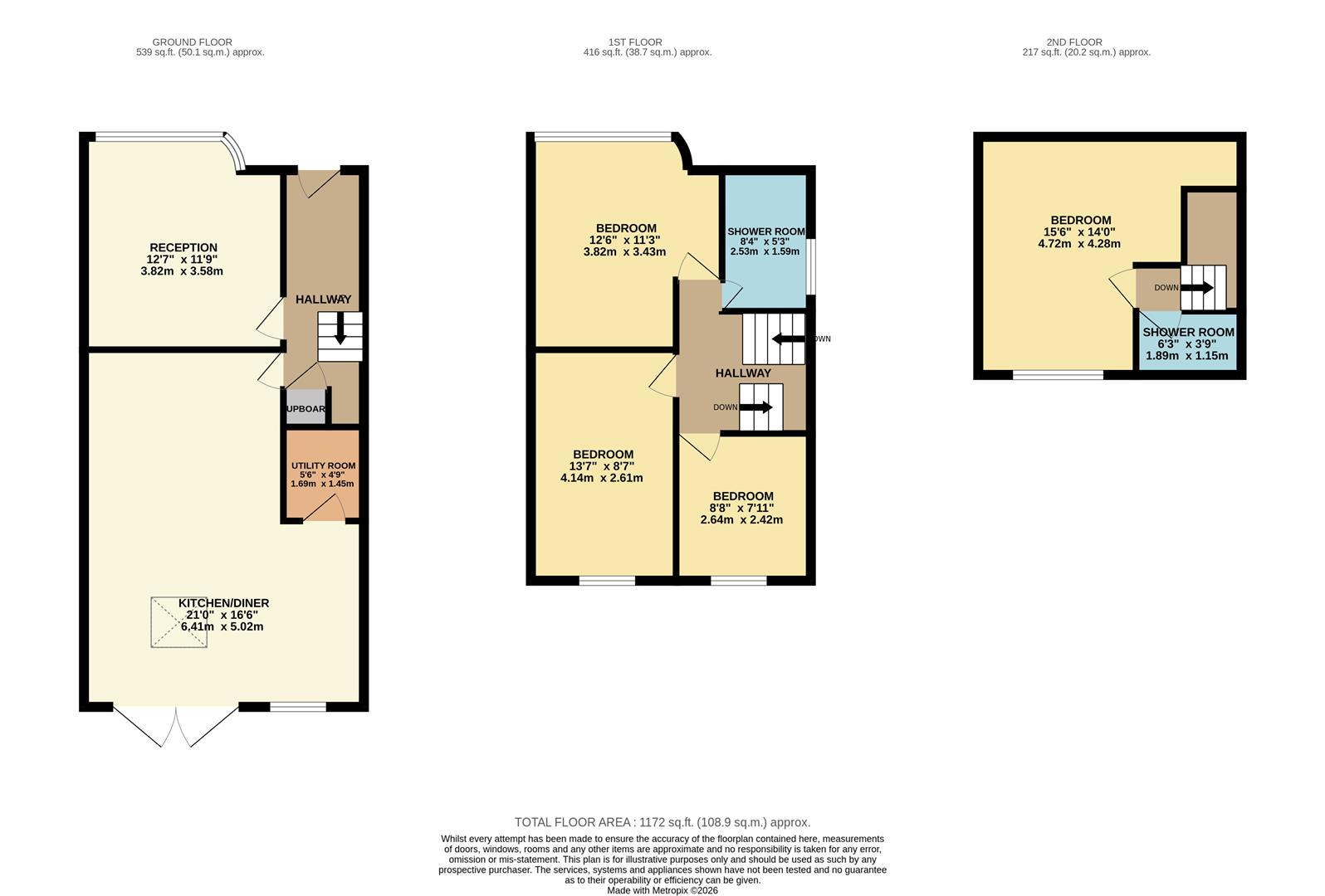 Oakleigh Drive, Rickmansworth floorplan