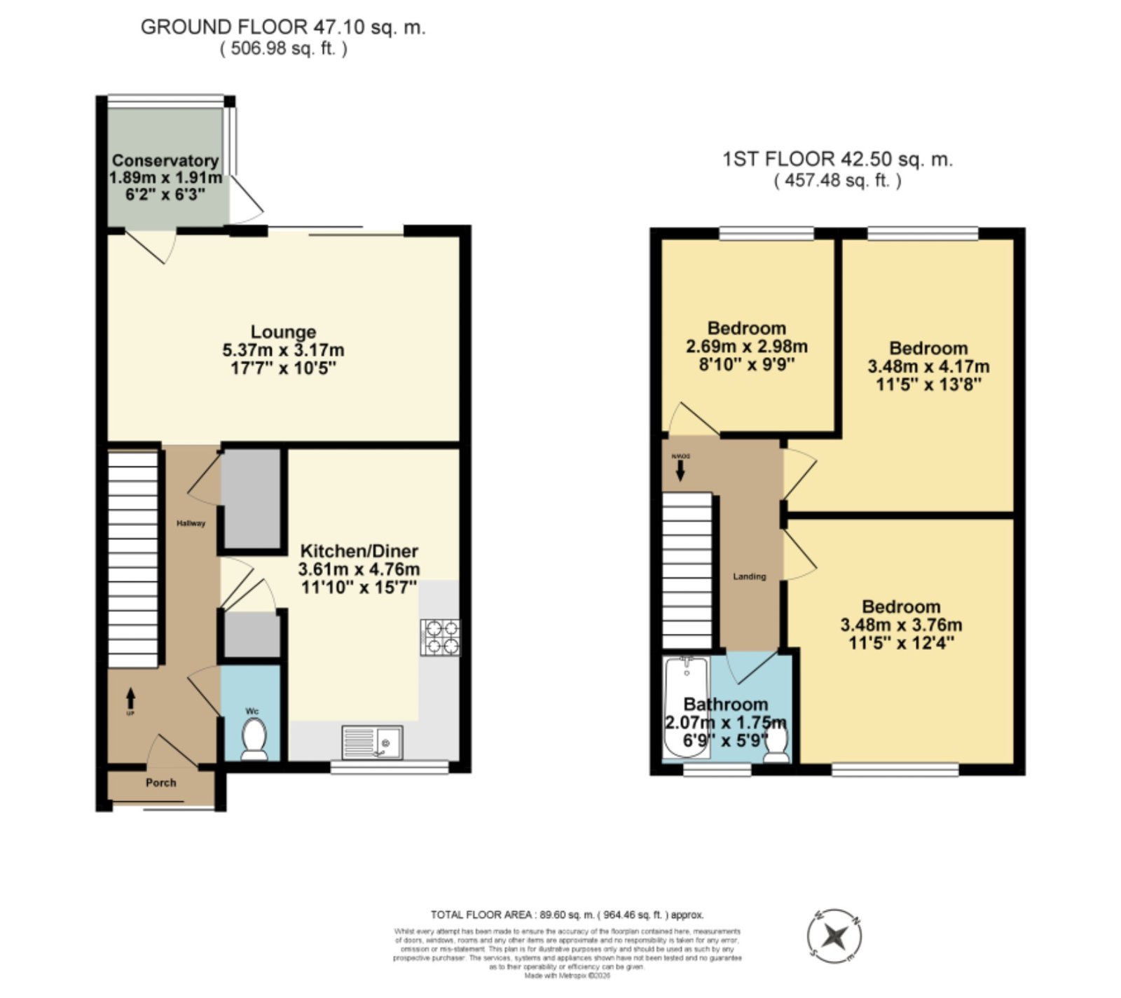 42, Orchard Road, Sandwich floorplan