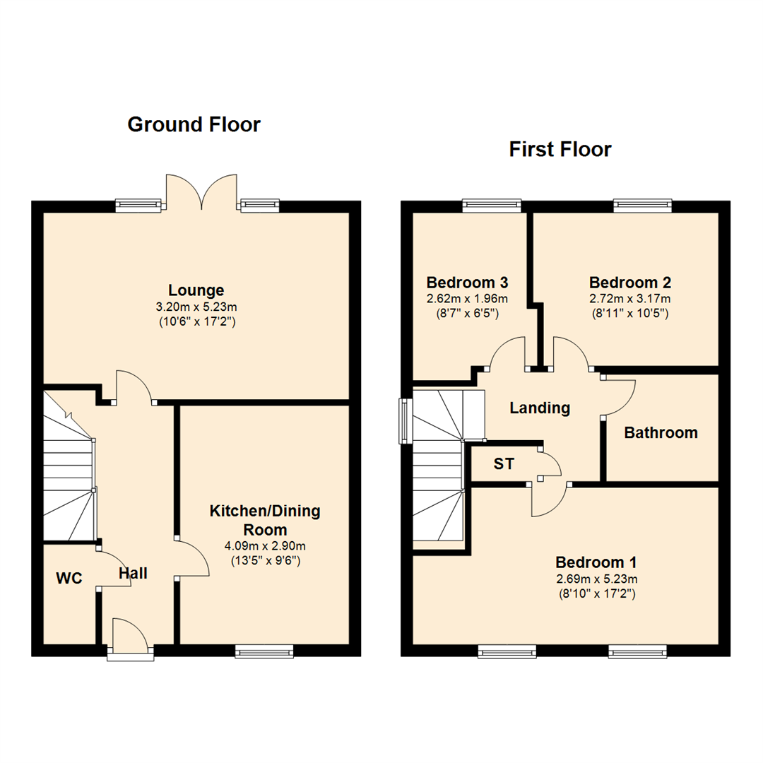 20, Hadrian Court, Leeds floorplan