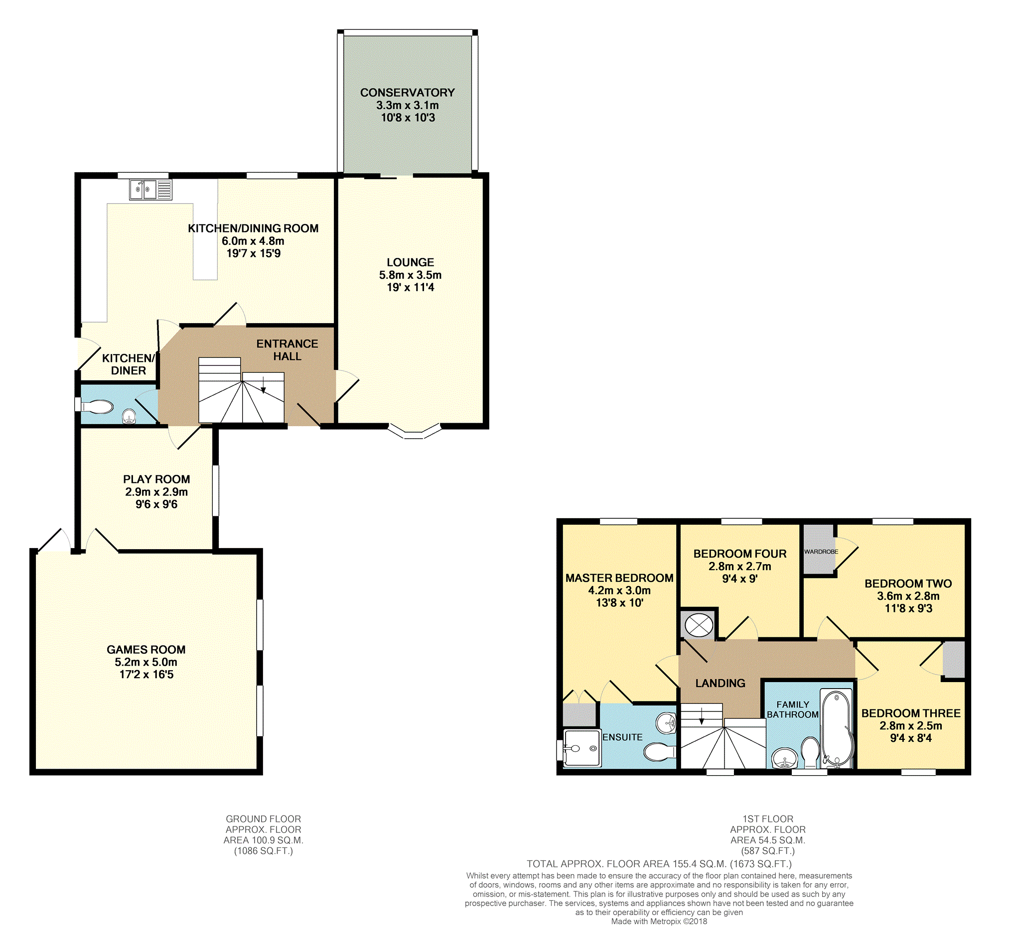 4 Bedrooms Detached house for sale in Jasmine Close, Biggleswade SG18