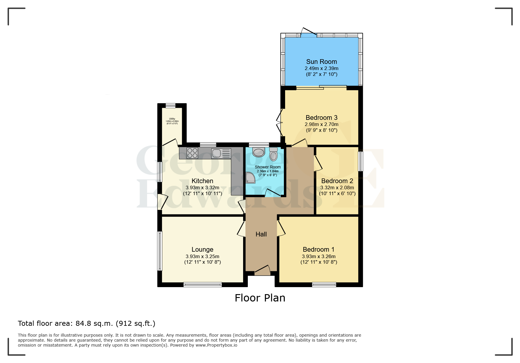 46, Atherstone Road, SWADLINCOTE floorplan