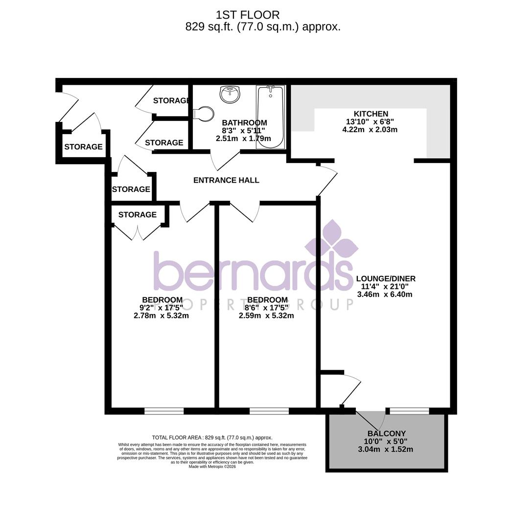 112, Solebay Way, Gosport floorplan