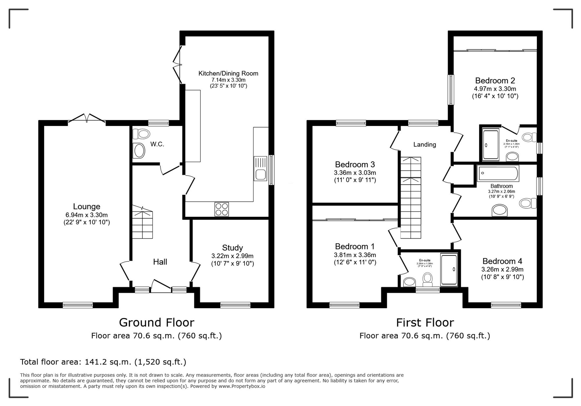 12 Castle Way, Newport floorplan