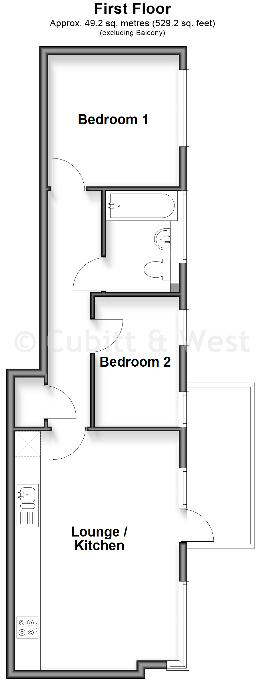 Prime House, Challenge Court, Leatherhead floorplan