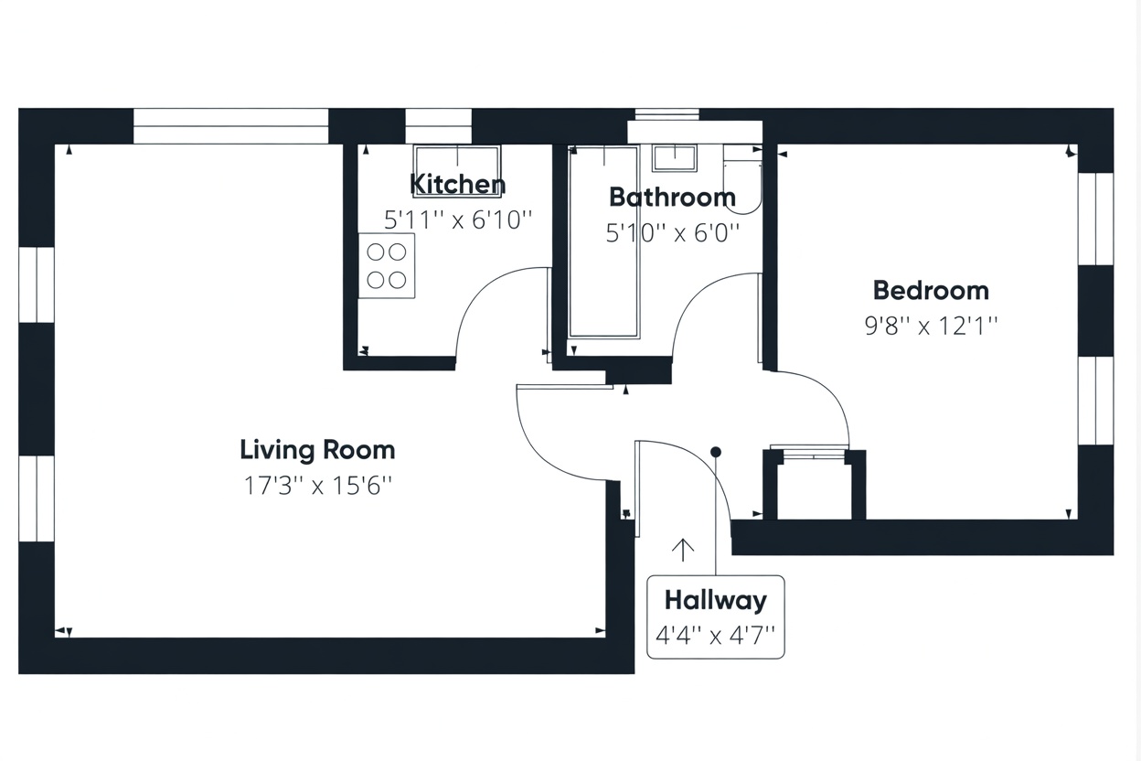 Flat 11 Findon Court, Spinney Hill, Addlestone floorplan