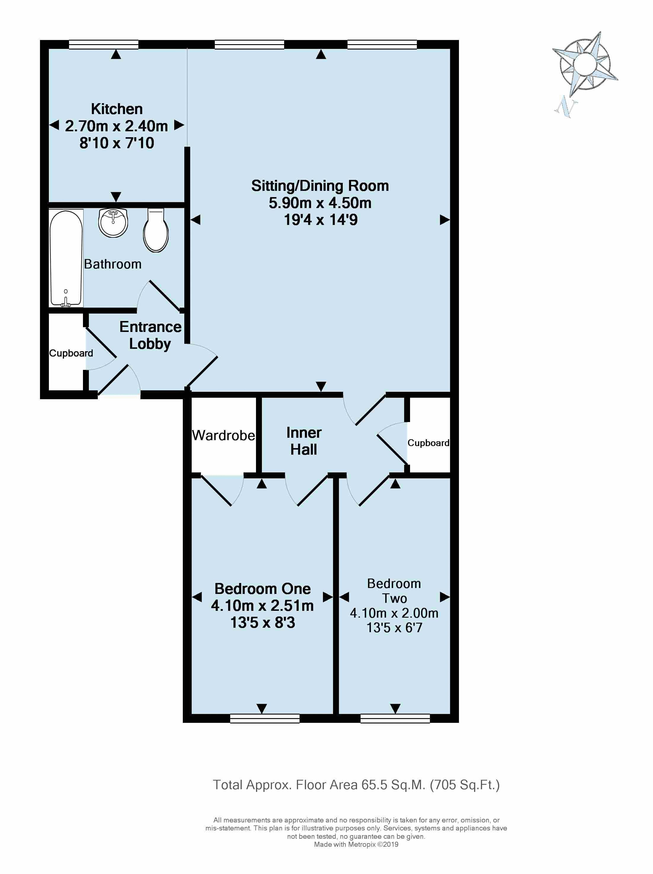 2 Bedrooms Flat for sale in Camden Crescent, Bath BA1