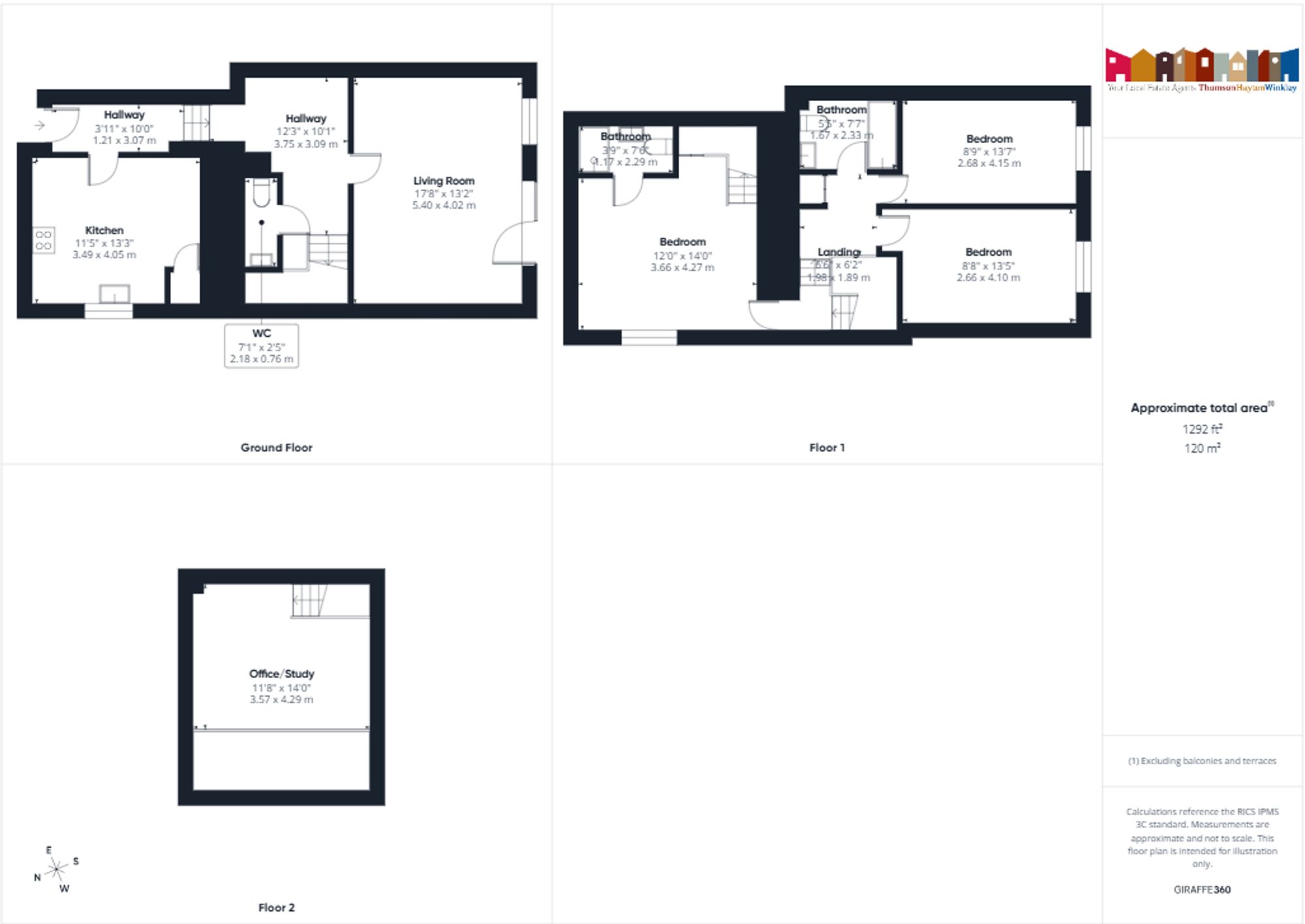 5 Helsington Laithes, Kendal floorplan
