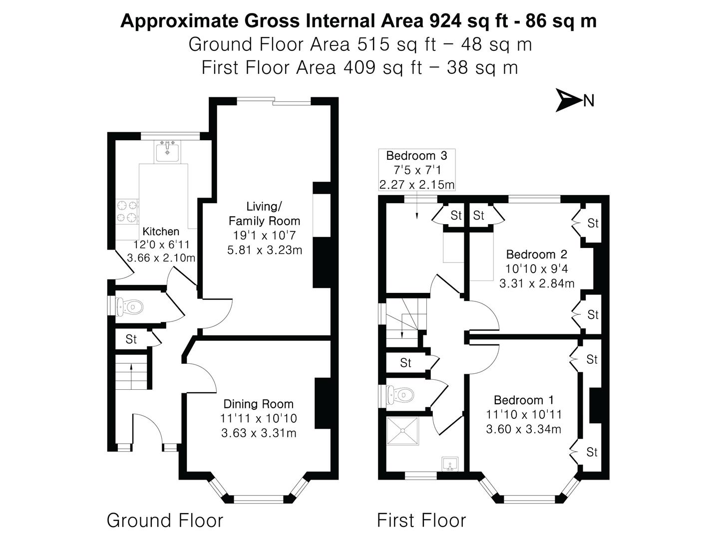 5, Gisborne Road, Cambridge floorplan