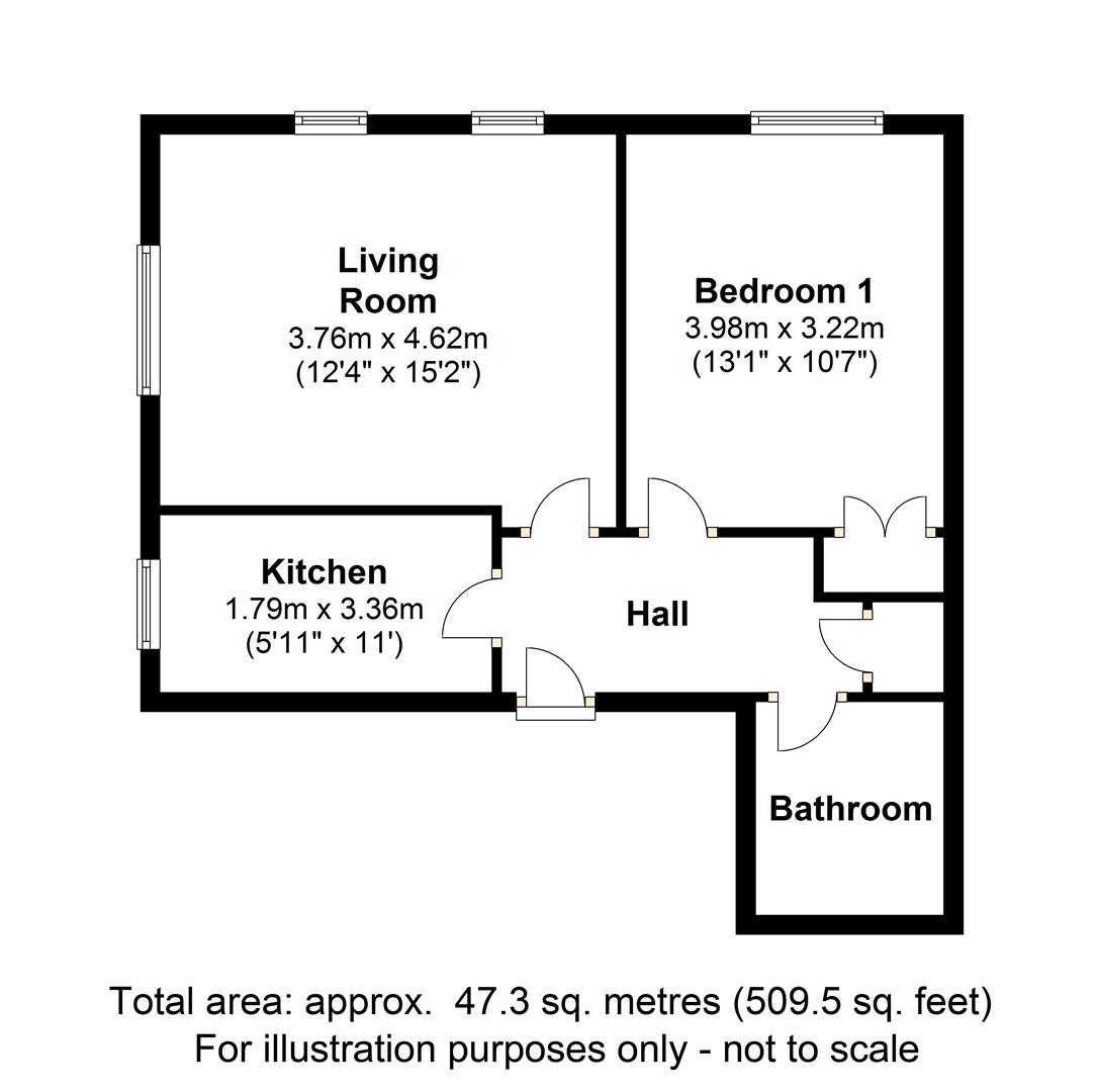 1 Bedrooms Flat to rent in West Street, Burgess Hill RH15