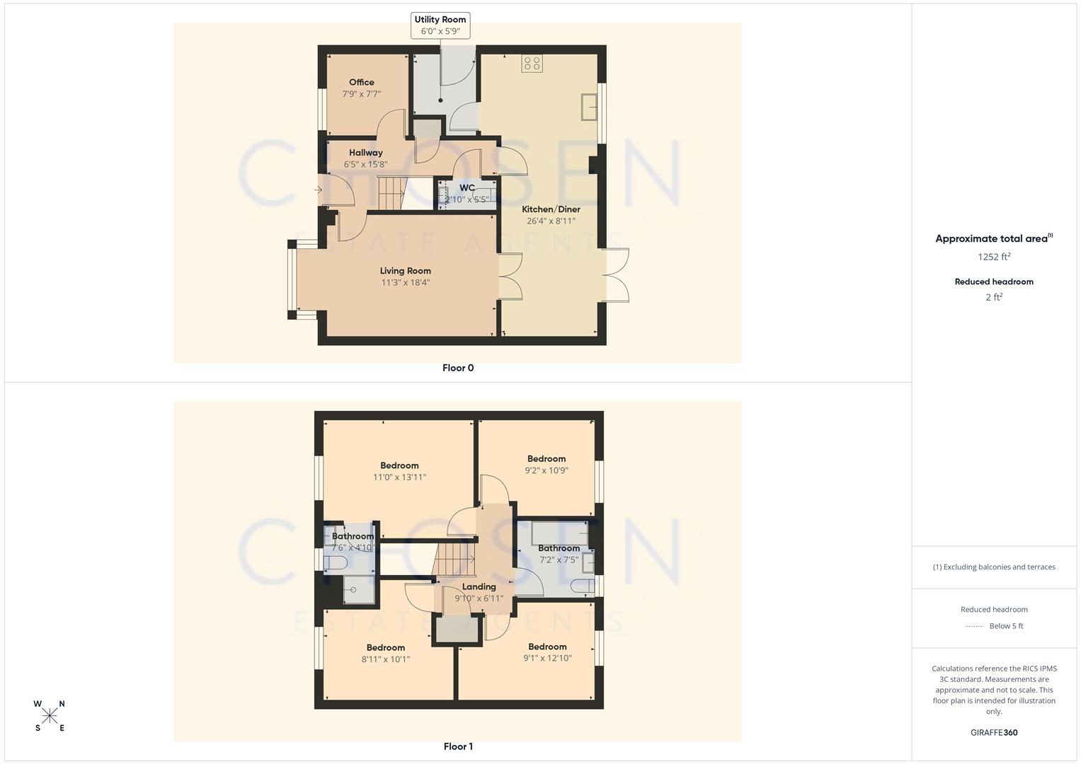 13, Springmead Avenue, Gloucester floorplan