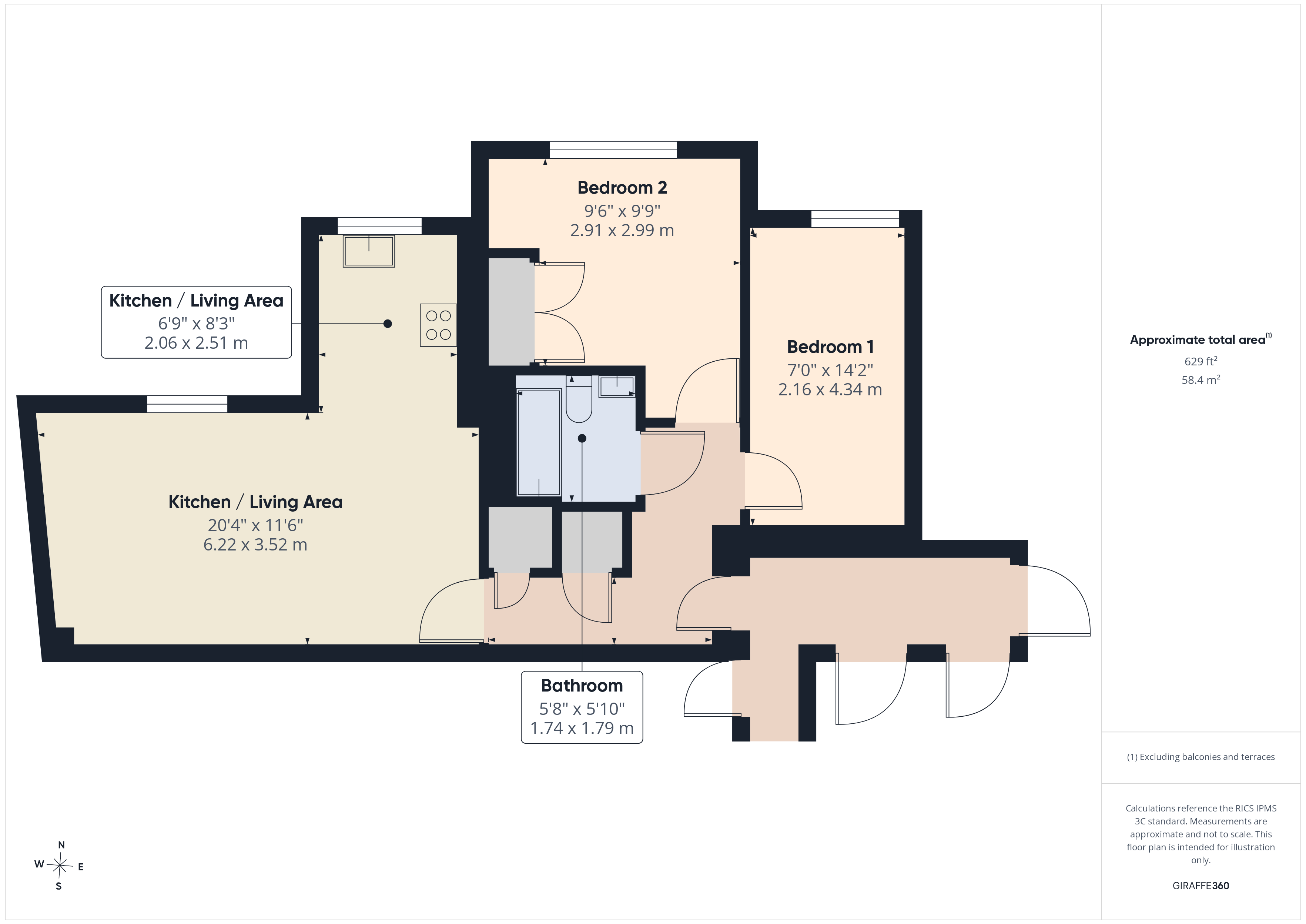 Clarendon Way, Colchester floorplan