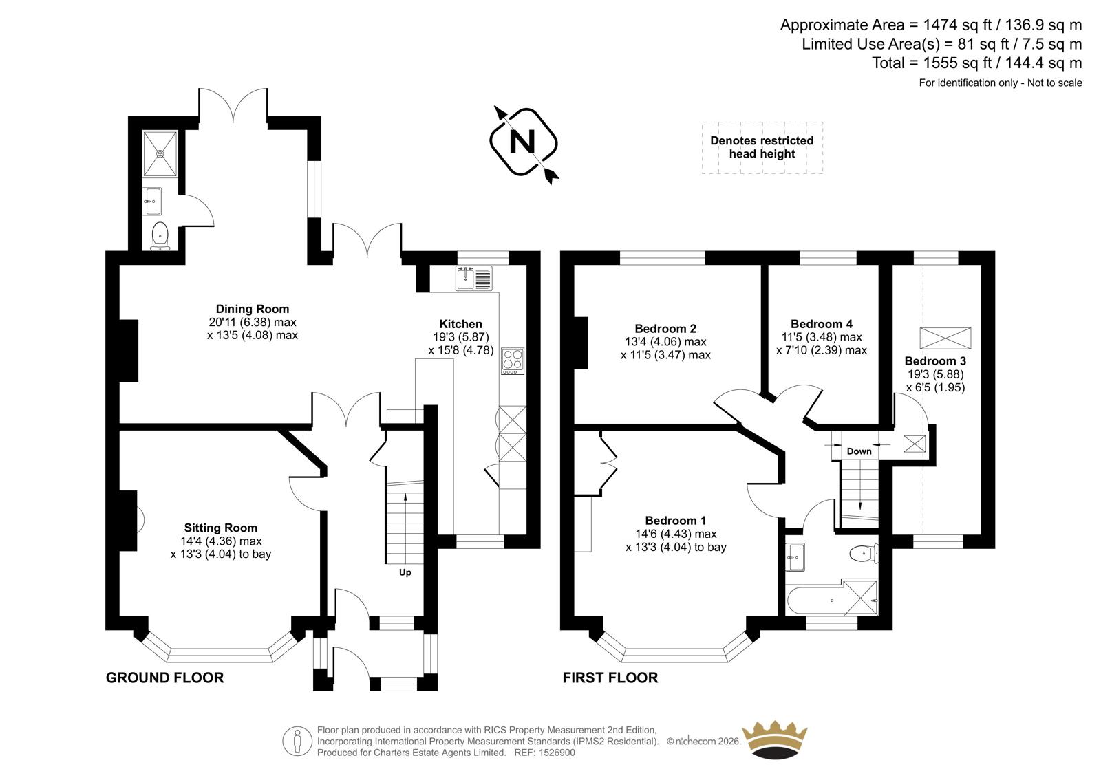 52, Wilton Gardens, Southampton floorplan