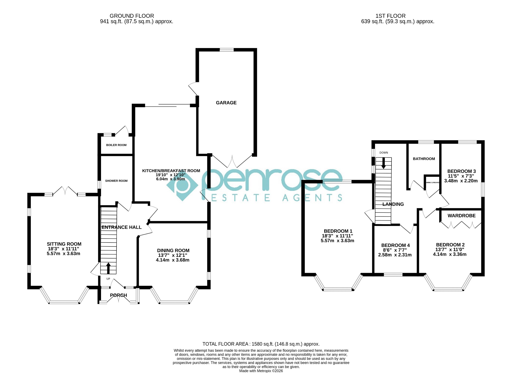 15, Ludlow Avenue, Luton floorplan