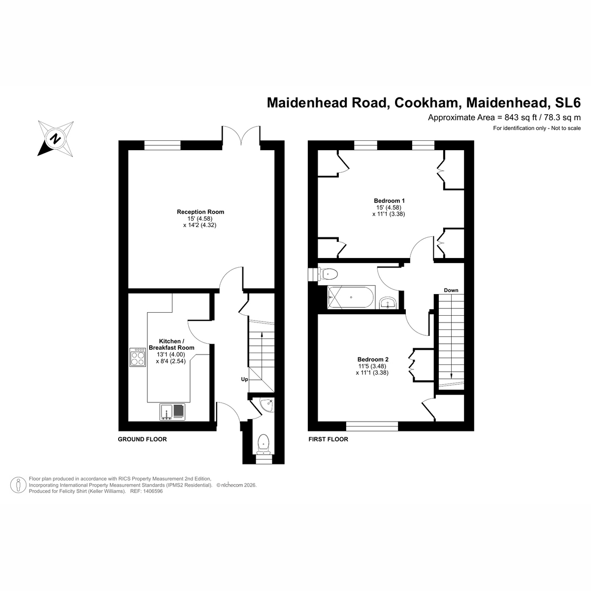 18, Cannon Down Cottages, Cookham floorplan