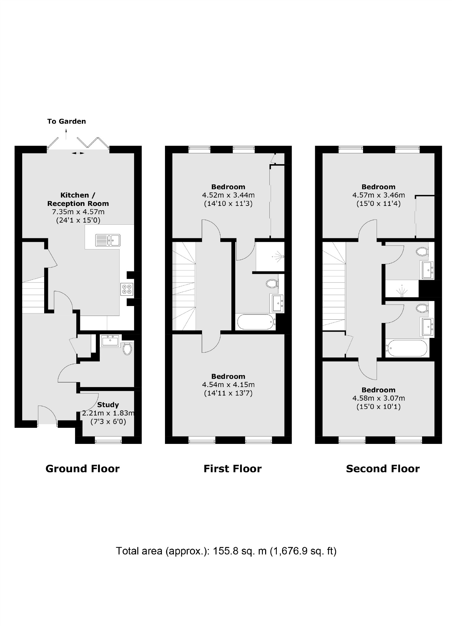 14, Barrons Chase, Ham floorplan