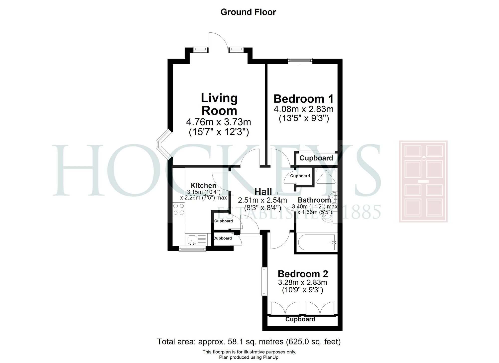 21 Dovehouse Close, Cambridge floorplan