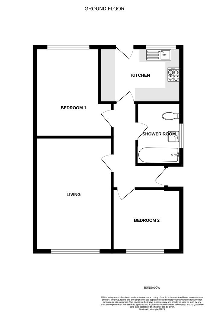 3, Willows Drive, Hornsea floorplan