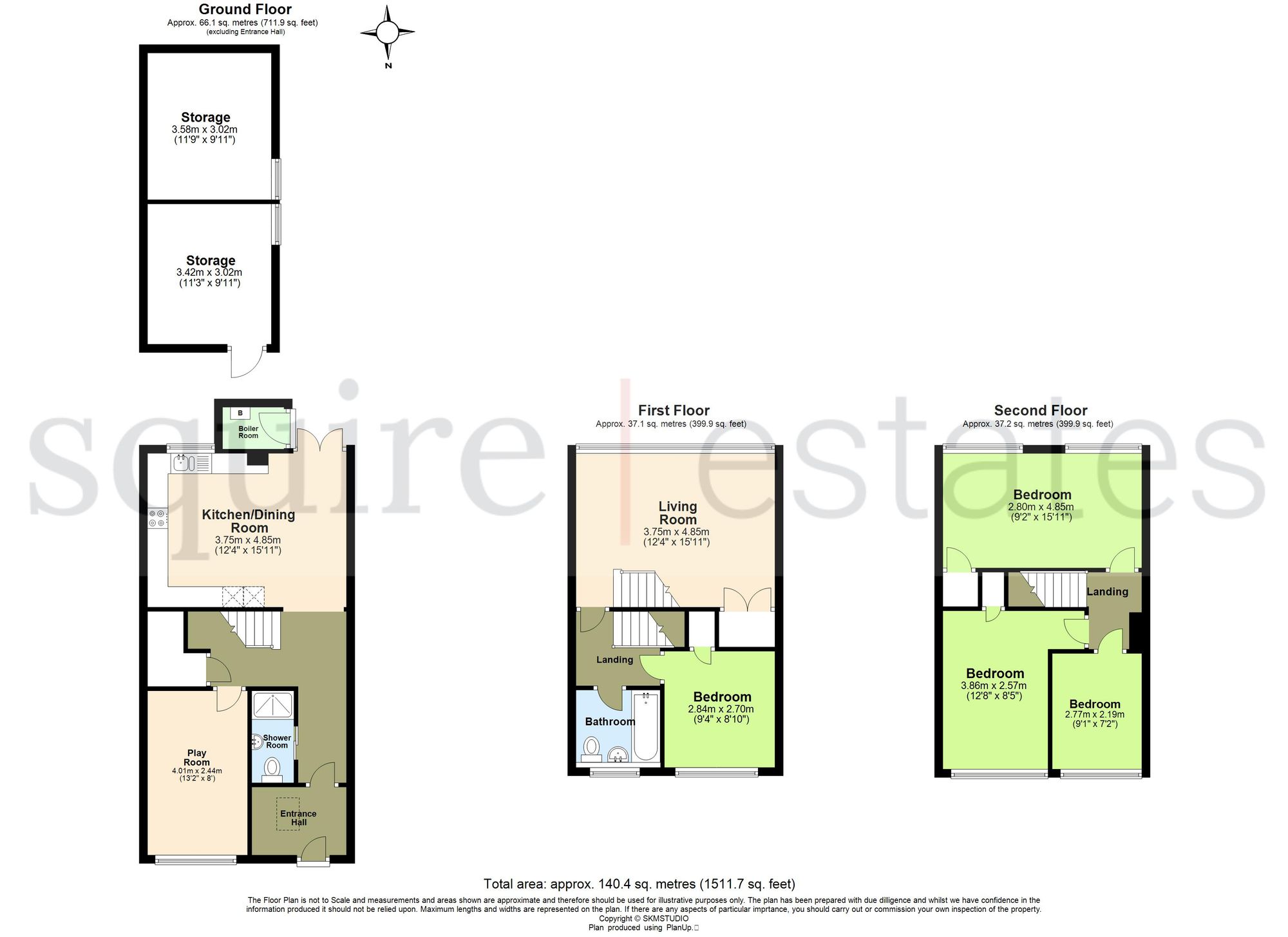 95 Washington Avenue, Hemel Hempstead floorplan