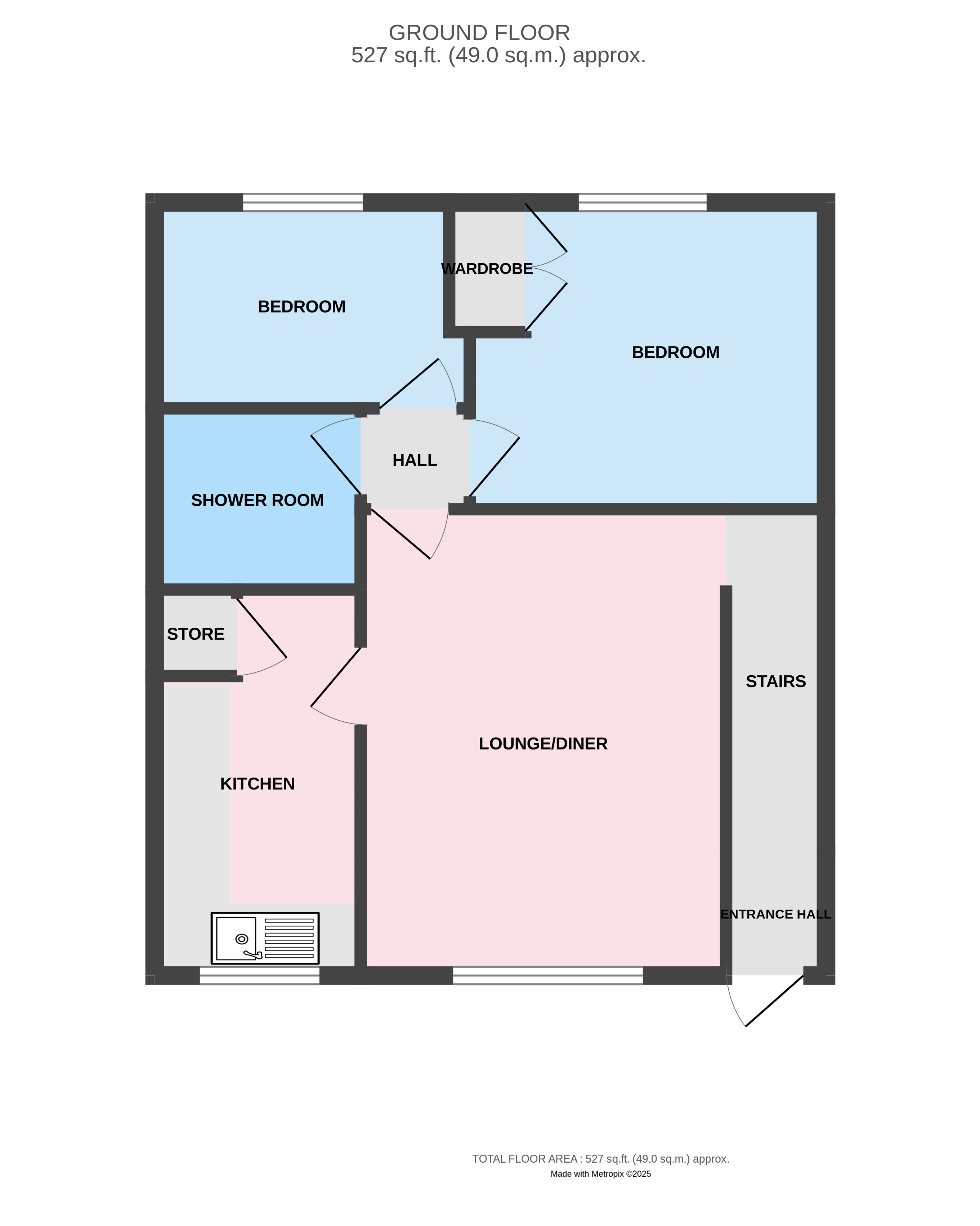 21, Winchester Court, Stafford floorplan