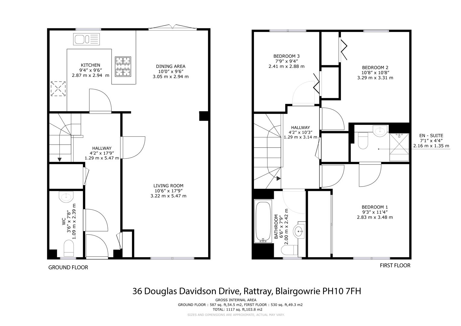 36, Douglas Davidson Drive, Blairgowrie floorplan