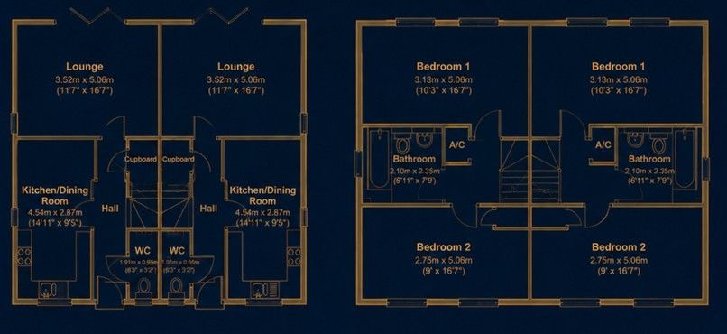 23 Jersey Close ,(Home 6), Hougton Regis, Hougton Regis floorplan