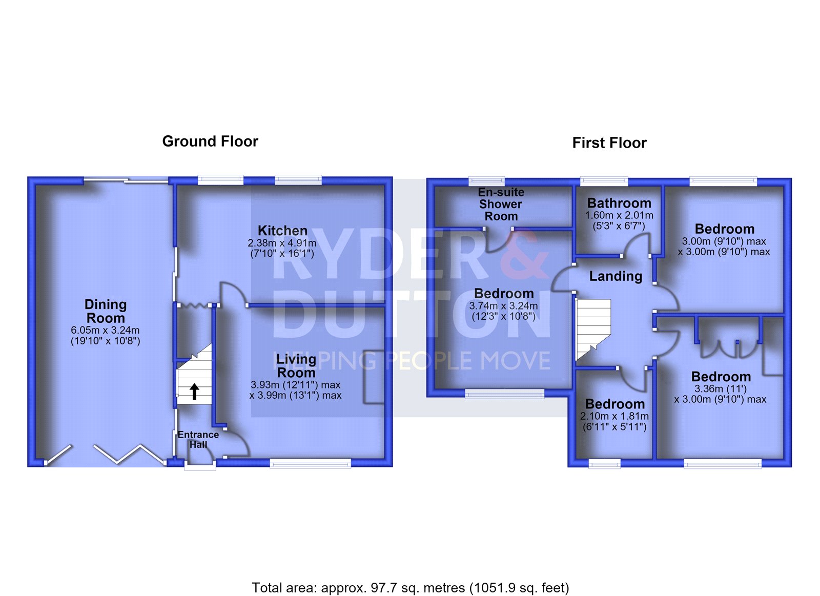 21, Hill End Road, Saddleworth floorplan