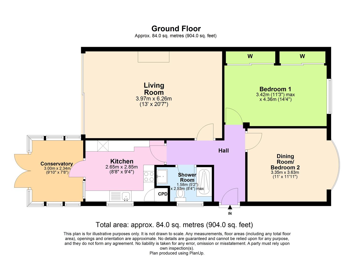 16, Linley Road, Southam floorplan