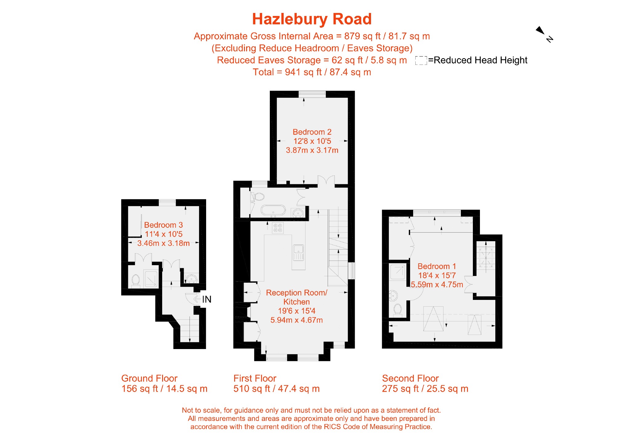 3 Bedrooms Flat for sale in Hazlebury Road, Fulham, London SW6