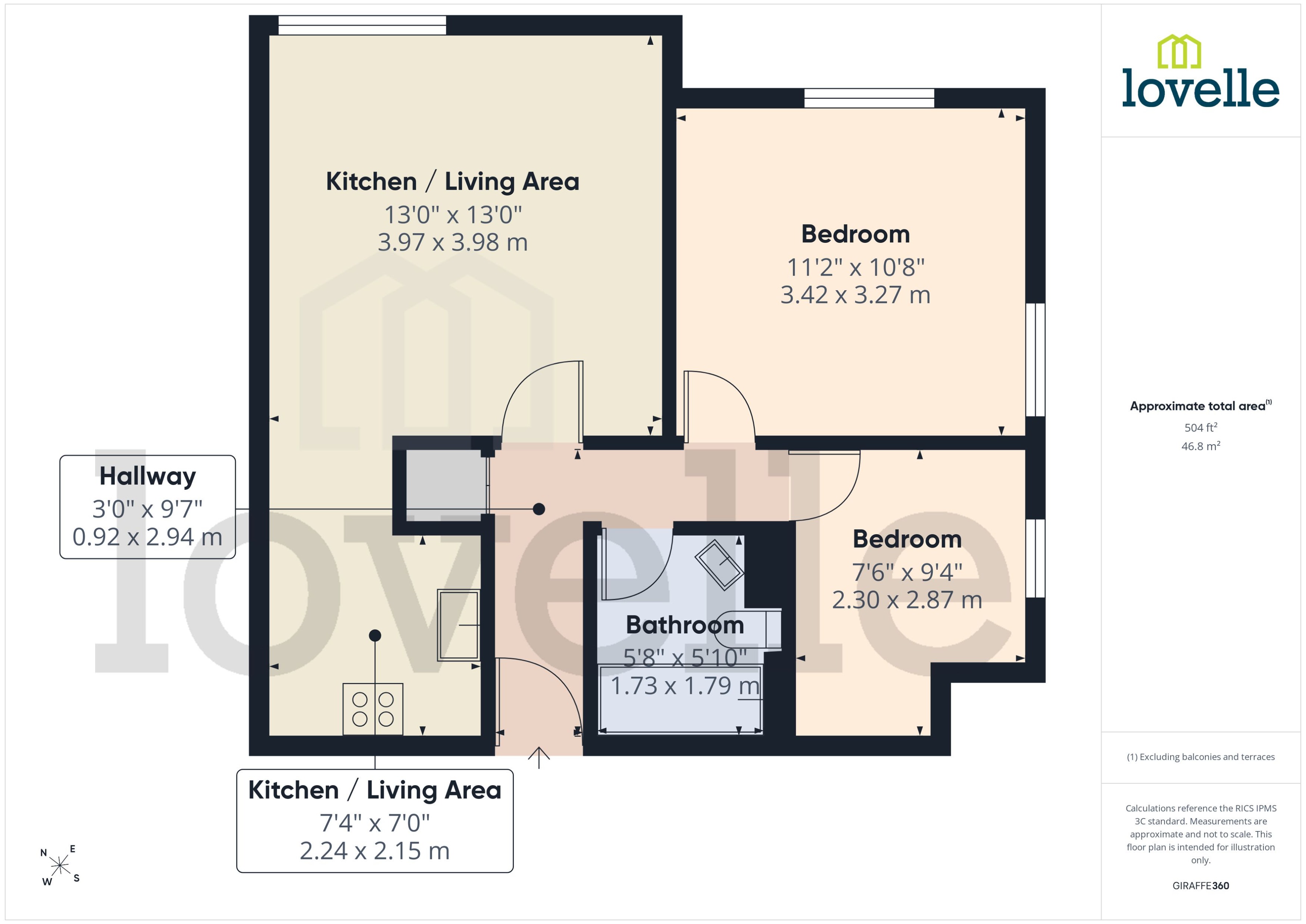 10, Grantavon House, Lincoln floorplan