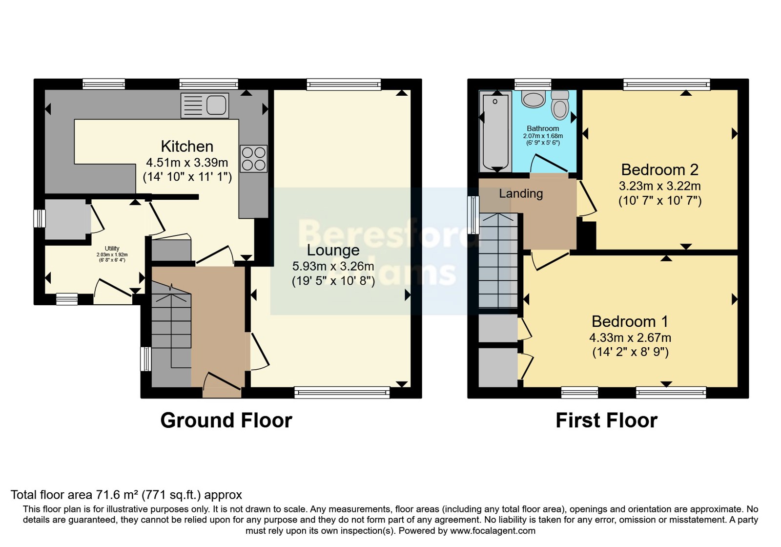 Sefton Road, Old Colwyn, Conwy, LL29 floorplan