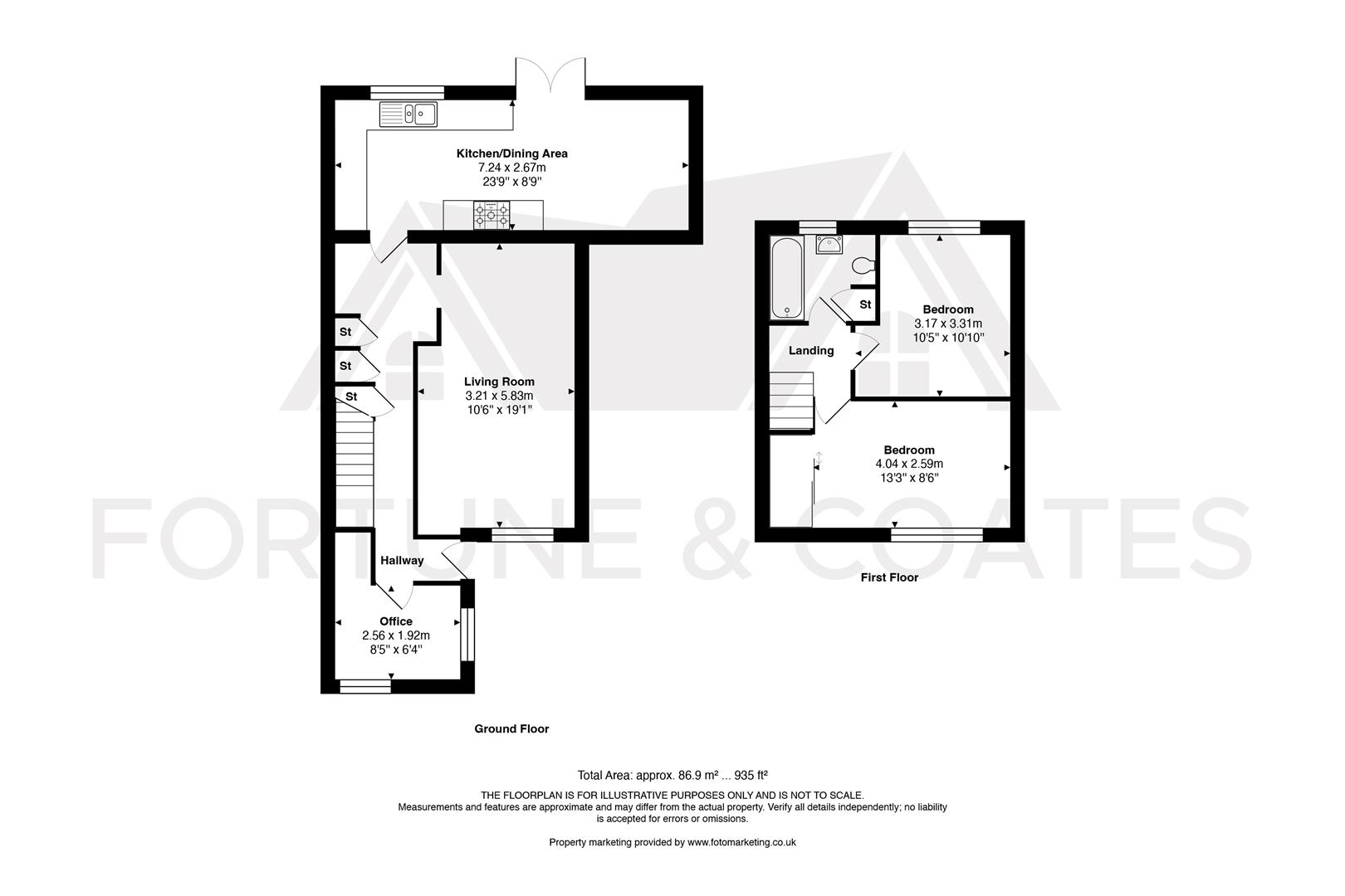 114, Wharley Hook, Harlow floorplan