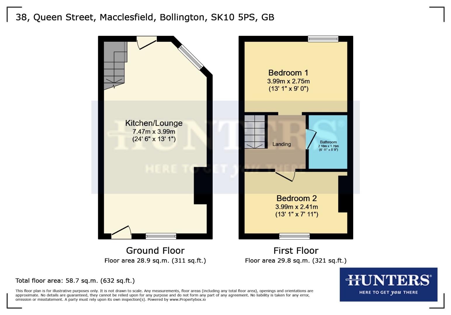 38, Queen Street, Macclesfield floorplan