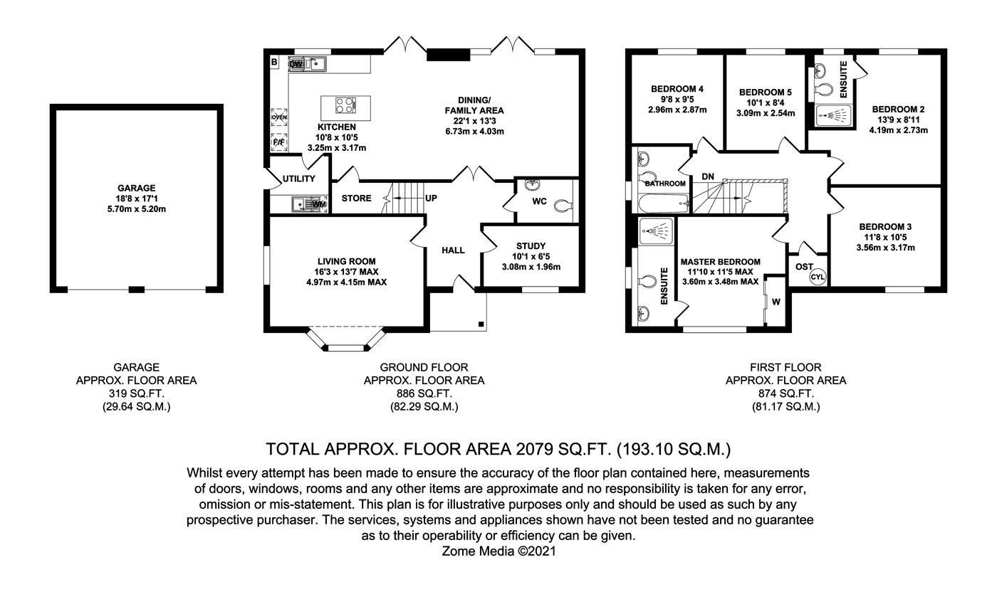 1, Pixie Walk, Kings Hill floorplan