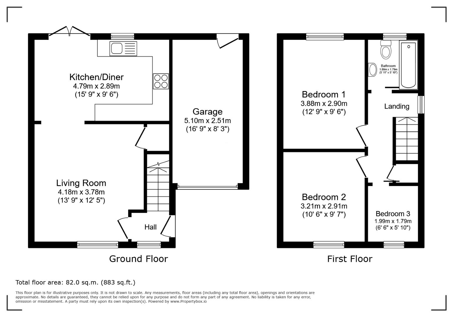 14, Moorside Dale, Ripon floorplan