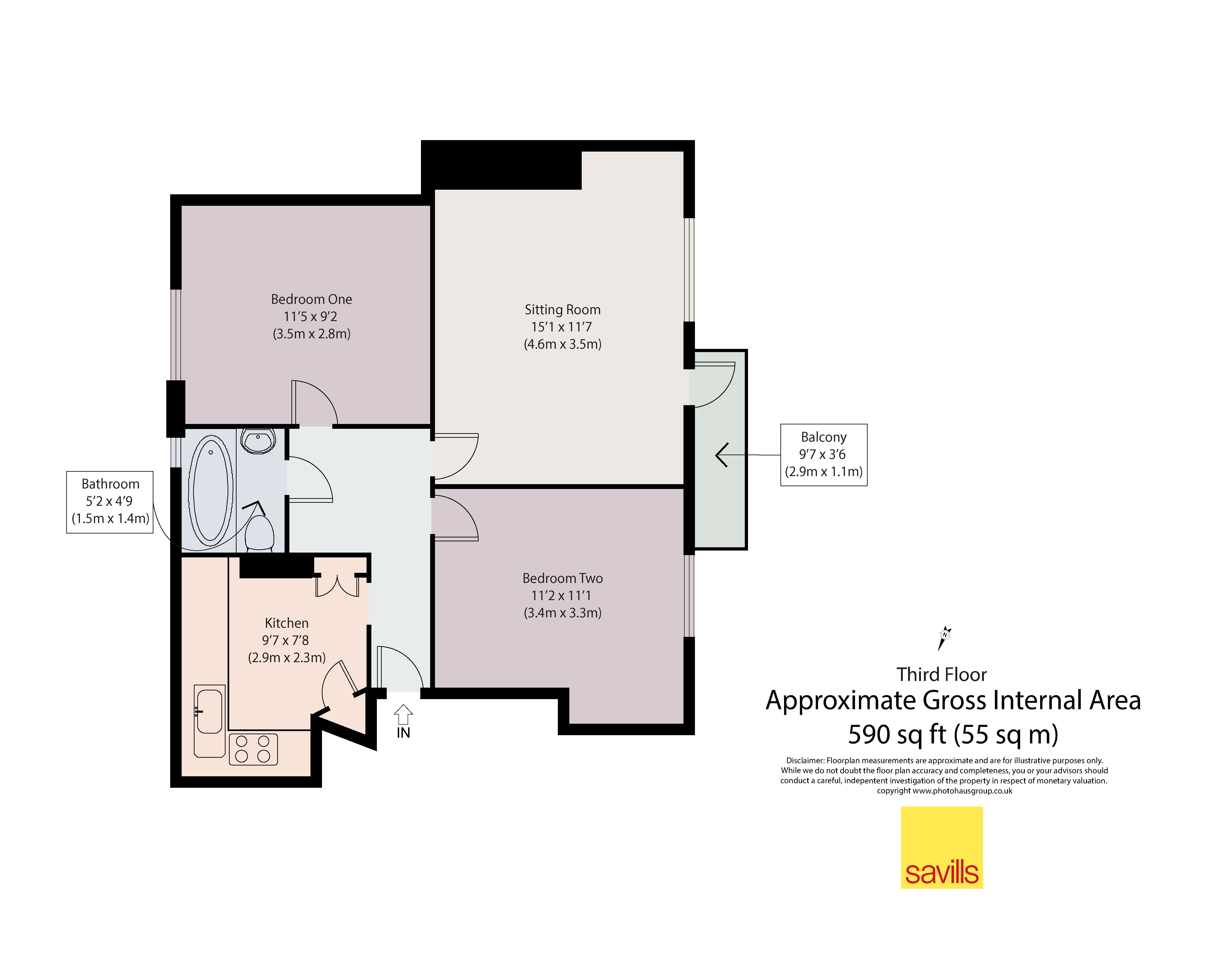 Flat 28, Tait House,, Greet Street, London floorplan