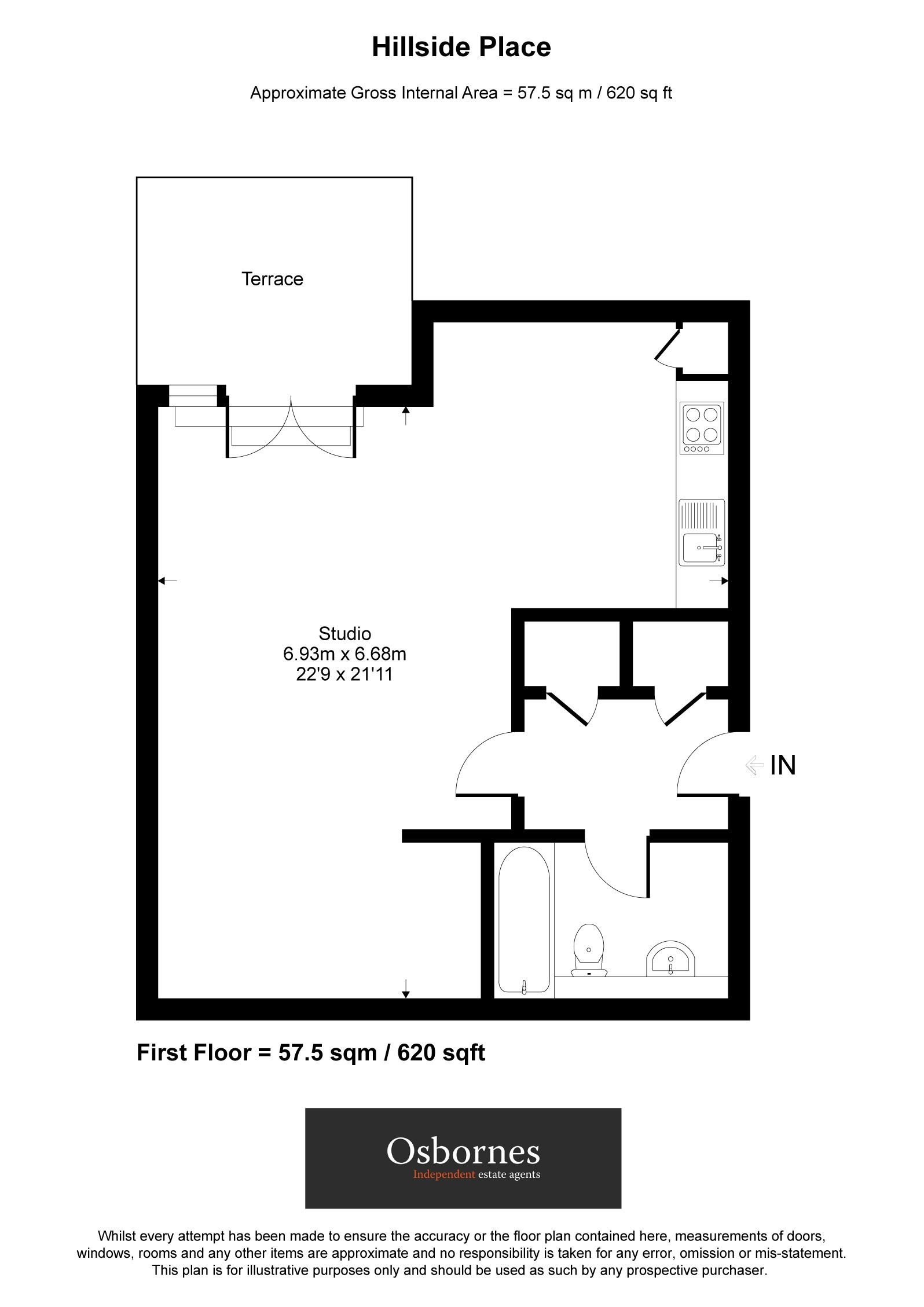 41 Hillside Place 115-117, Farnborough Road, Farnborough floorplan