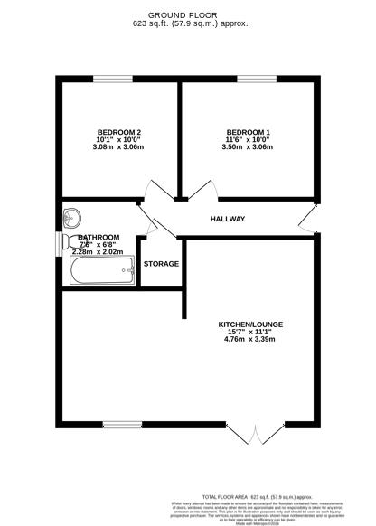 17, Campion Crescent, Peel floorplan