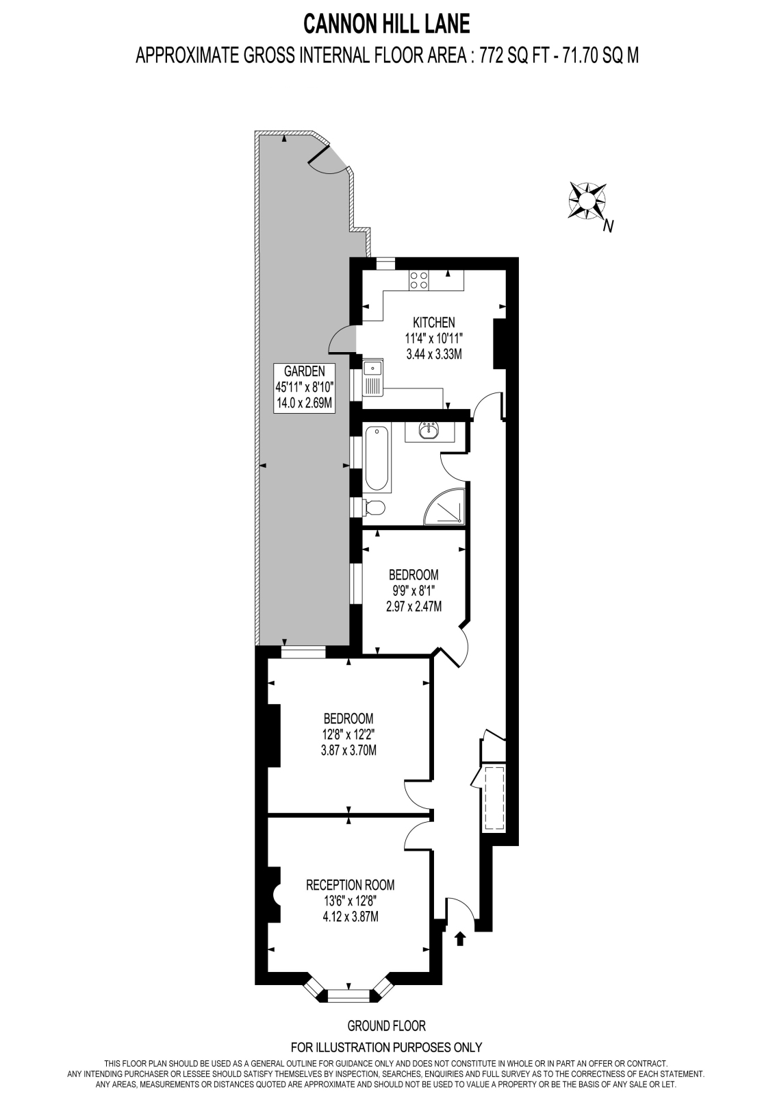 Cannon Hill Lane, Wimbledon, SW20 floorplan