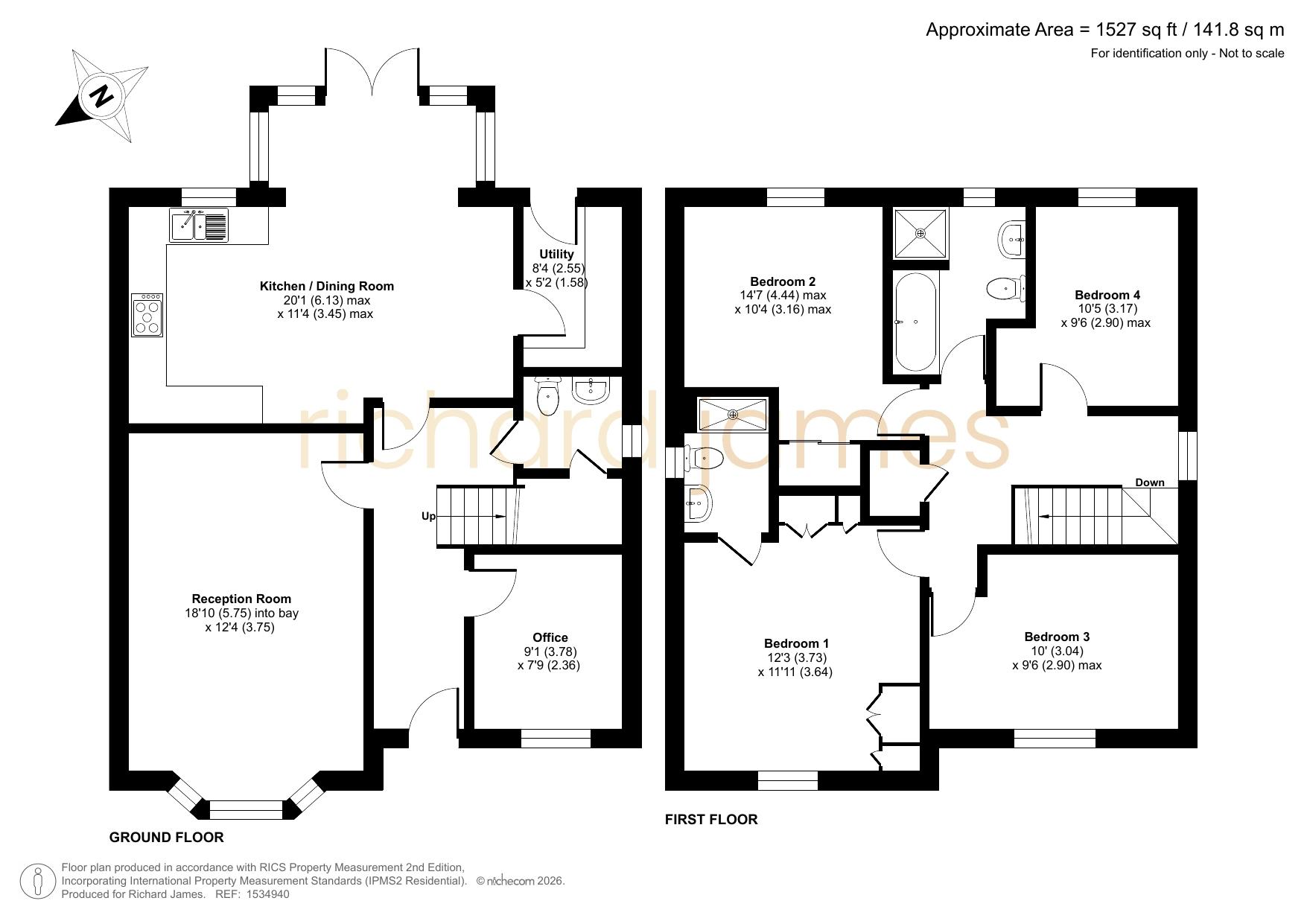 7, Brantwood Close, Swindon floorplan
