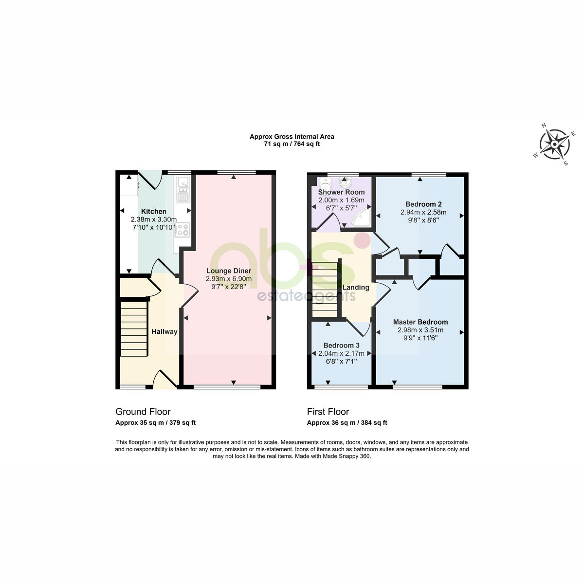 Flat Aontri, 13, Spynie Place, Elgin floorplan