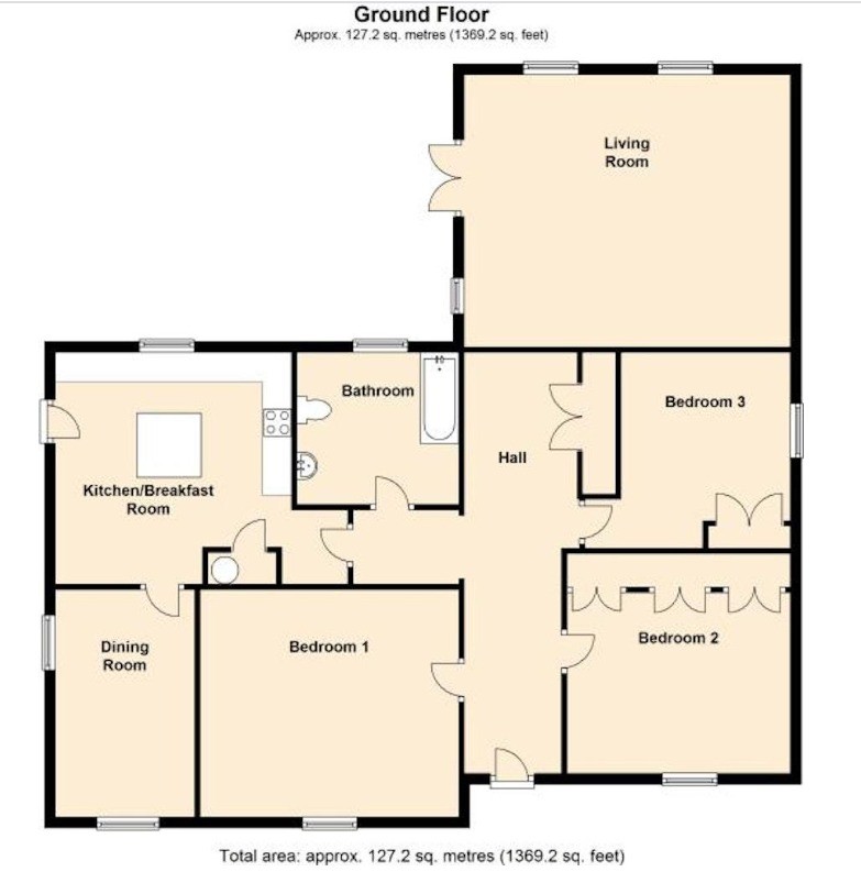 Summerfield, Middlefield Lane, Glentham, Market Rasen floorplan