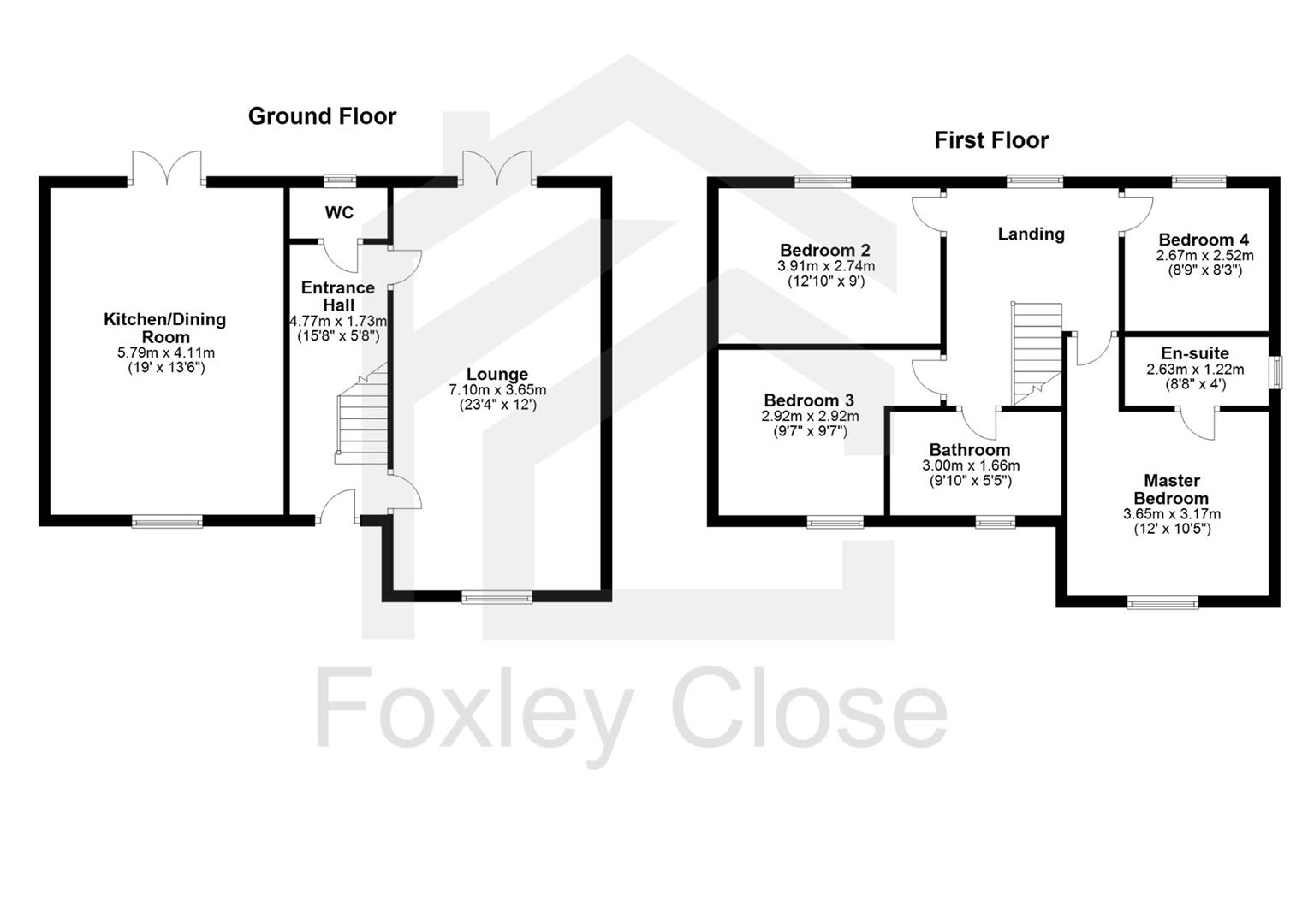 Foxley Close, Redhills Road, Milton ST2, 4 bedroom detached house for