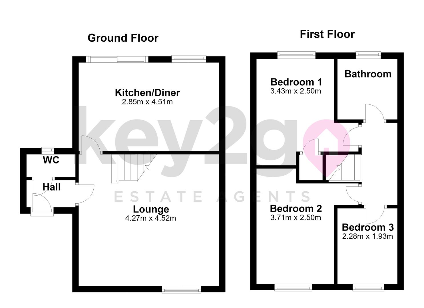 Deepwell View, Sheffield floorplan