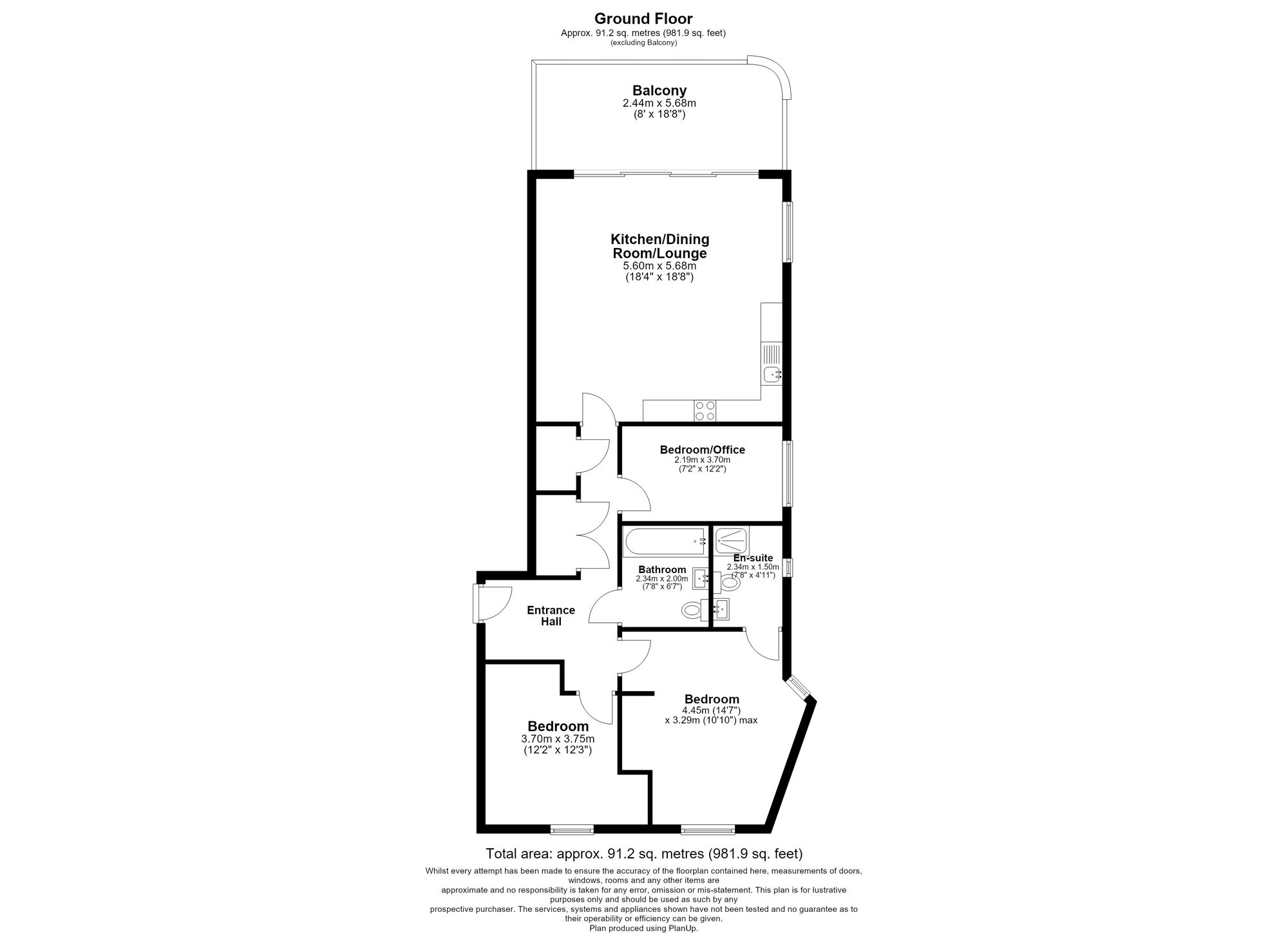 Apt 7 Seabrook Road, Hythe, Hythe floorplan