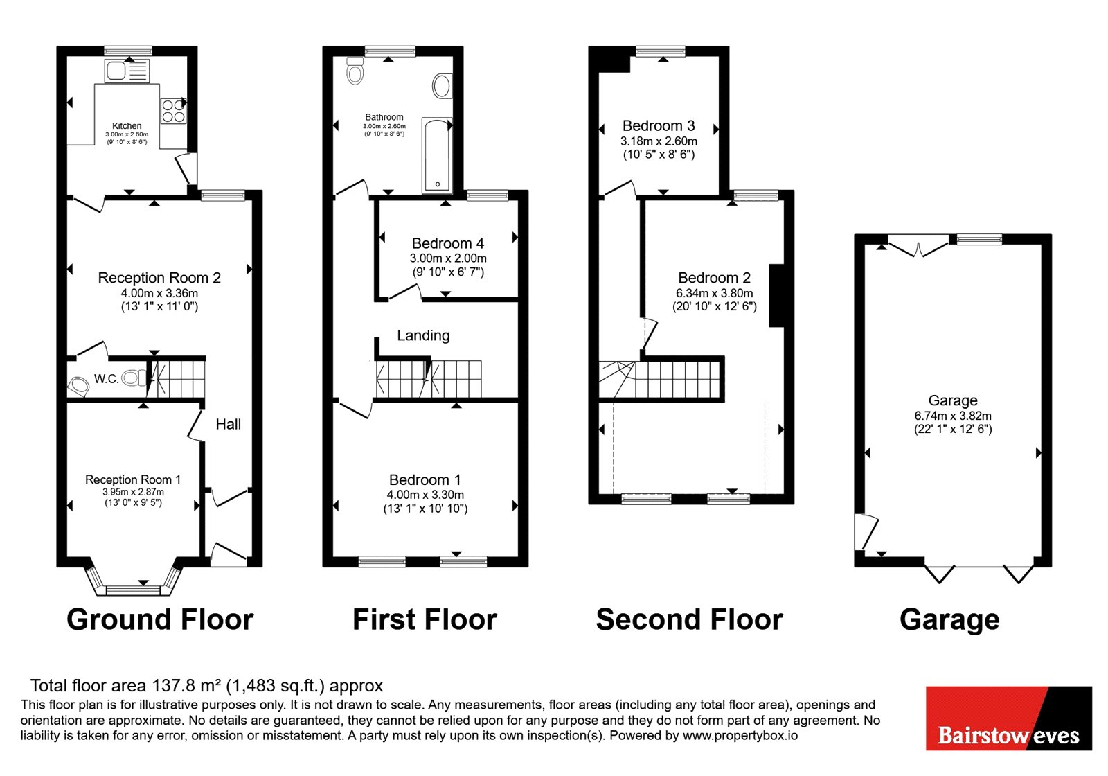 89, Chelmsford Road, London floorplan