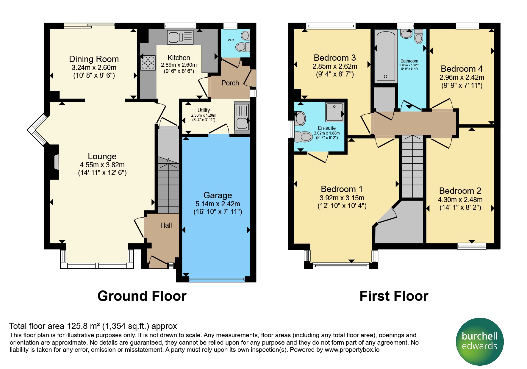 1, Rockley Close, Nottingham floorplan