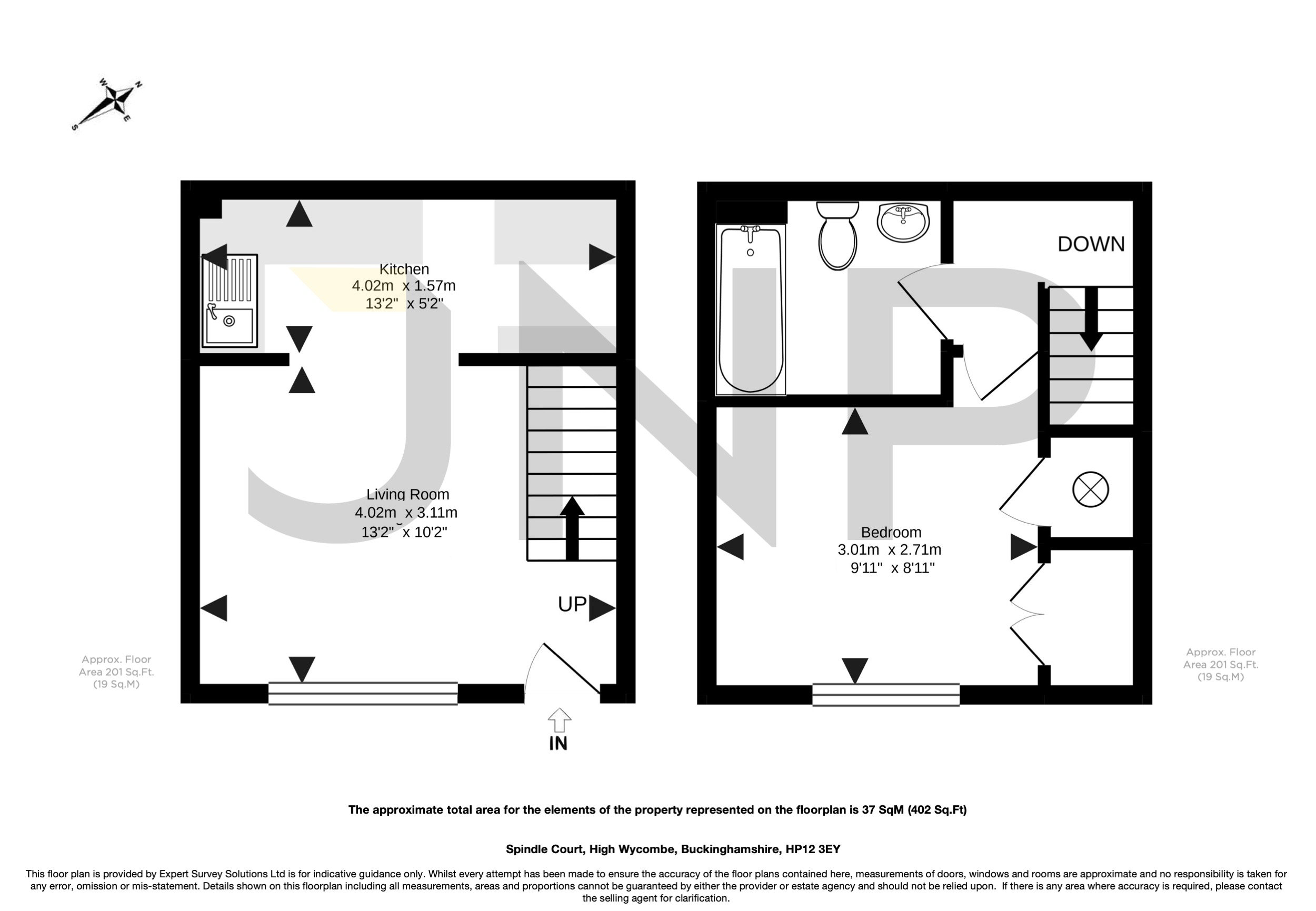 12 Spindle Court,, Chairborough Road, Buckinghamshire floorplan